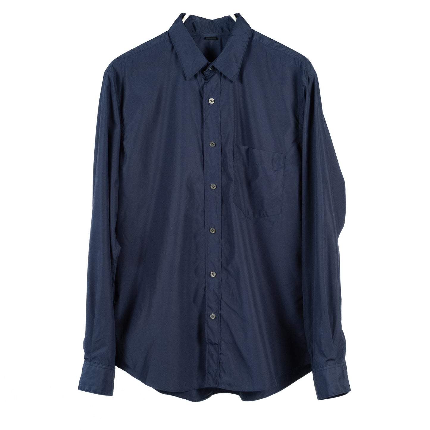 SH-P-01 NEW REGULAR COLLAR SHIRT NAVY