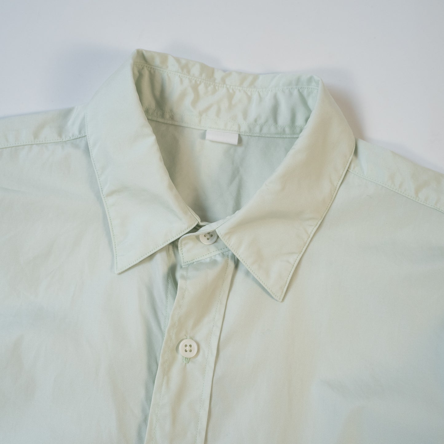 SH-P-01 NEW REGULAR COLLAR SHIRT LIGHT GREEN