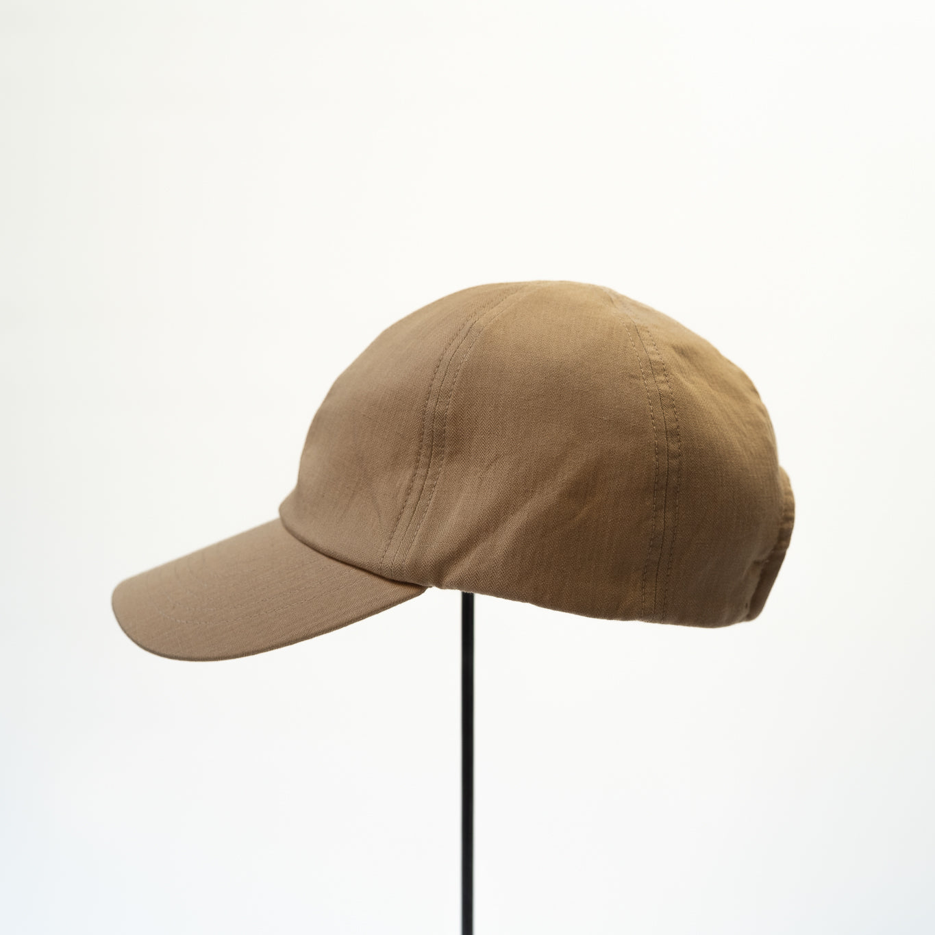 MATURE HA._MIL Trainer Cap / Herringbone BEIGE