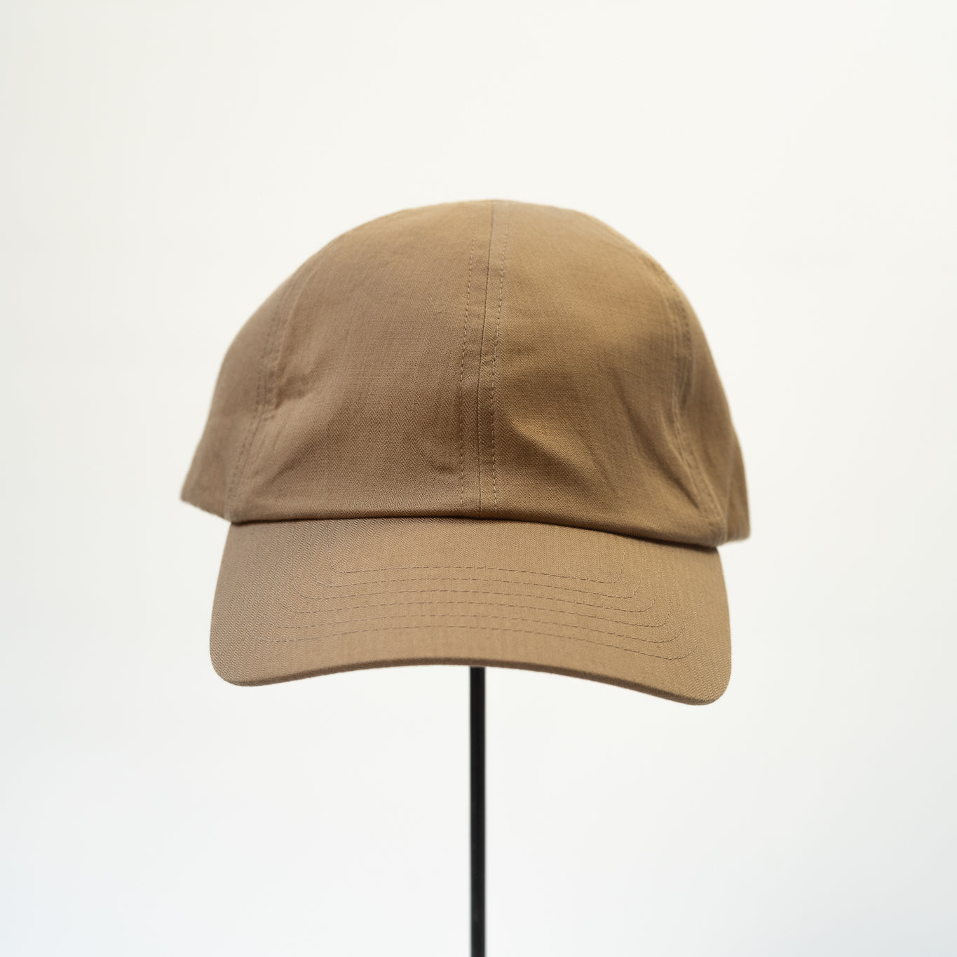 MATURE HA._MIL Trainer Cap / Herringbone BEIGE