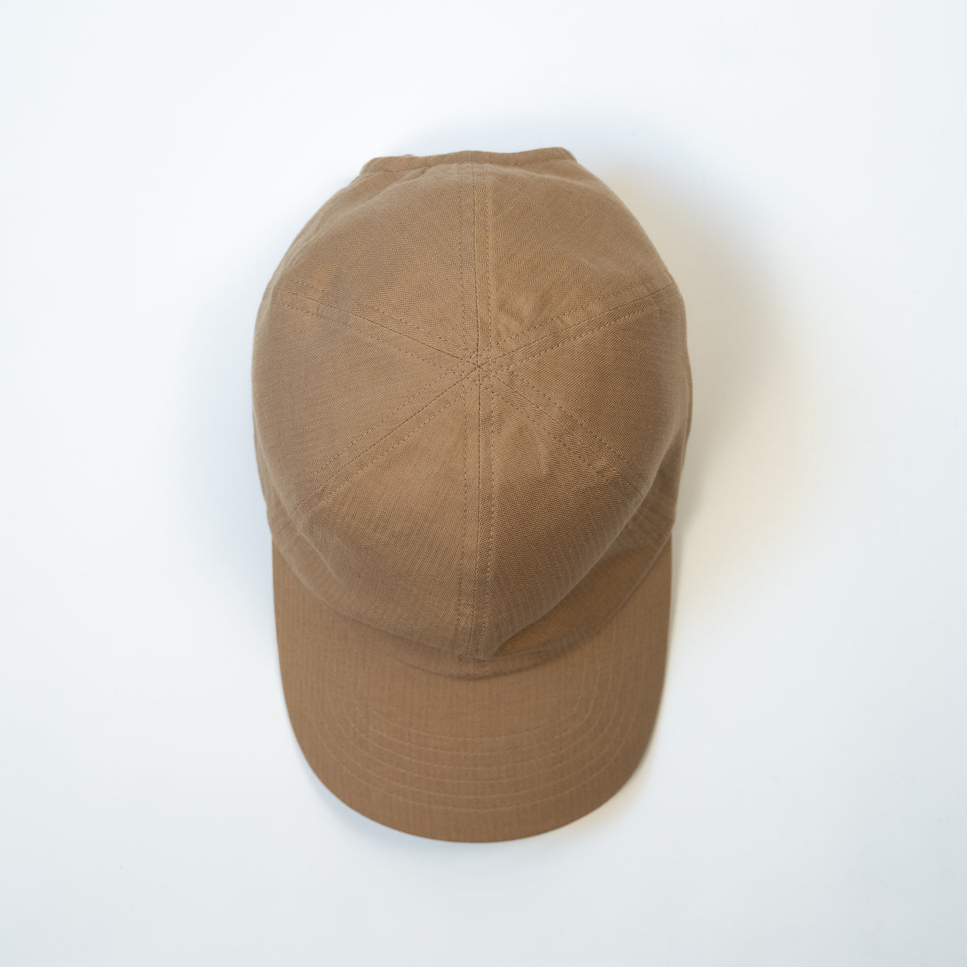 MATURE HA._MIL Trainer Cap / Herringbone BEIGE