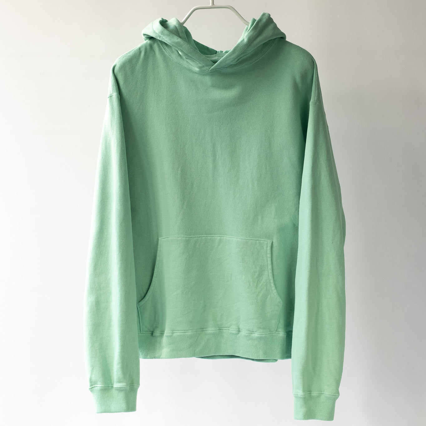 1027 HOODED PULLOVER MINT GREEN