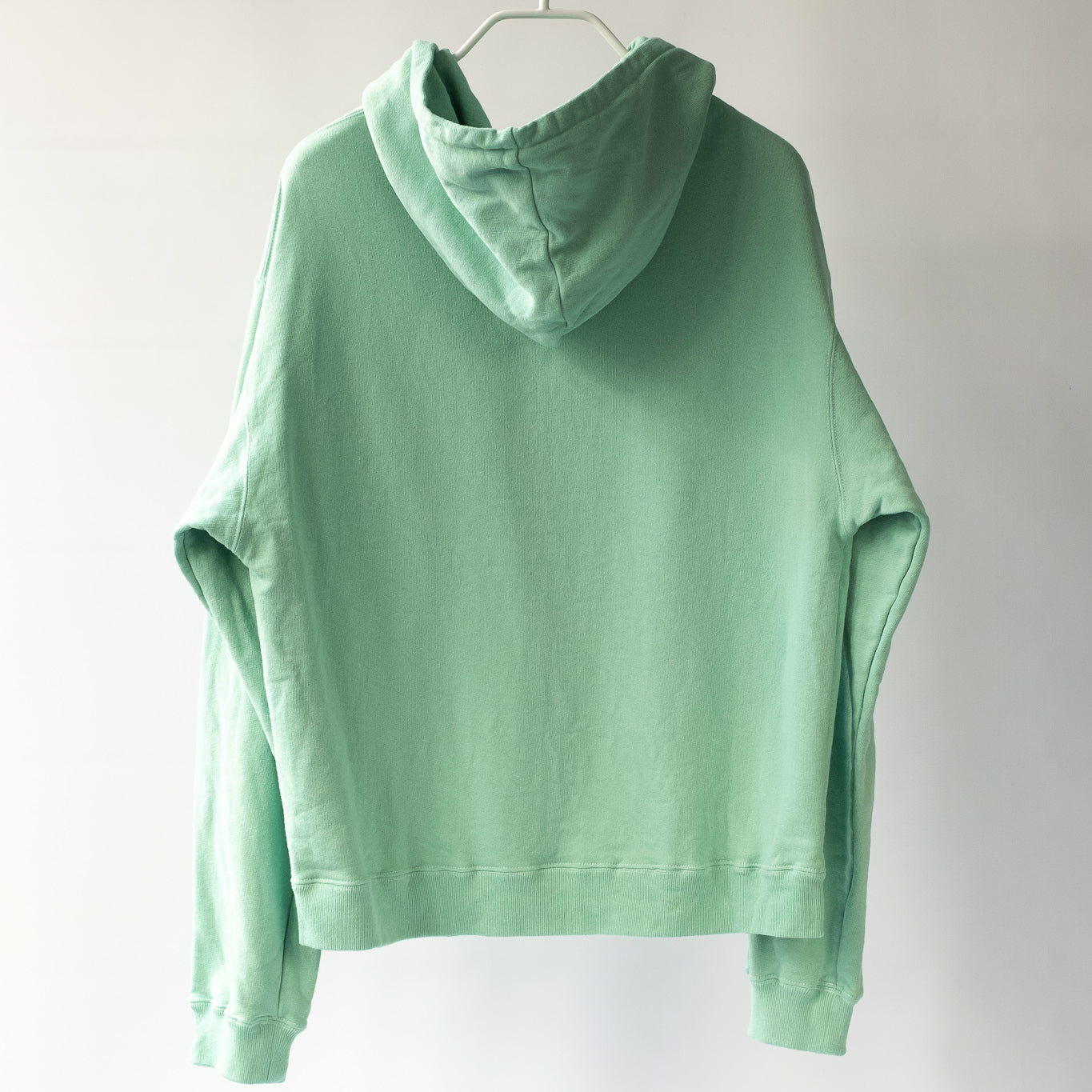 1027 HOODED PULLOVER MINT GREEN