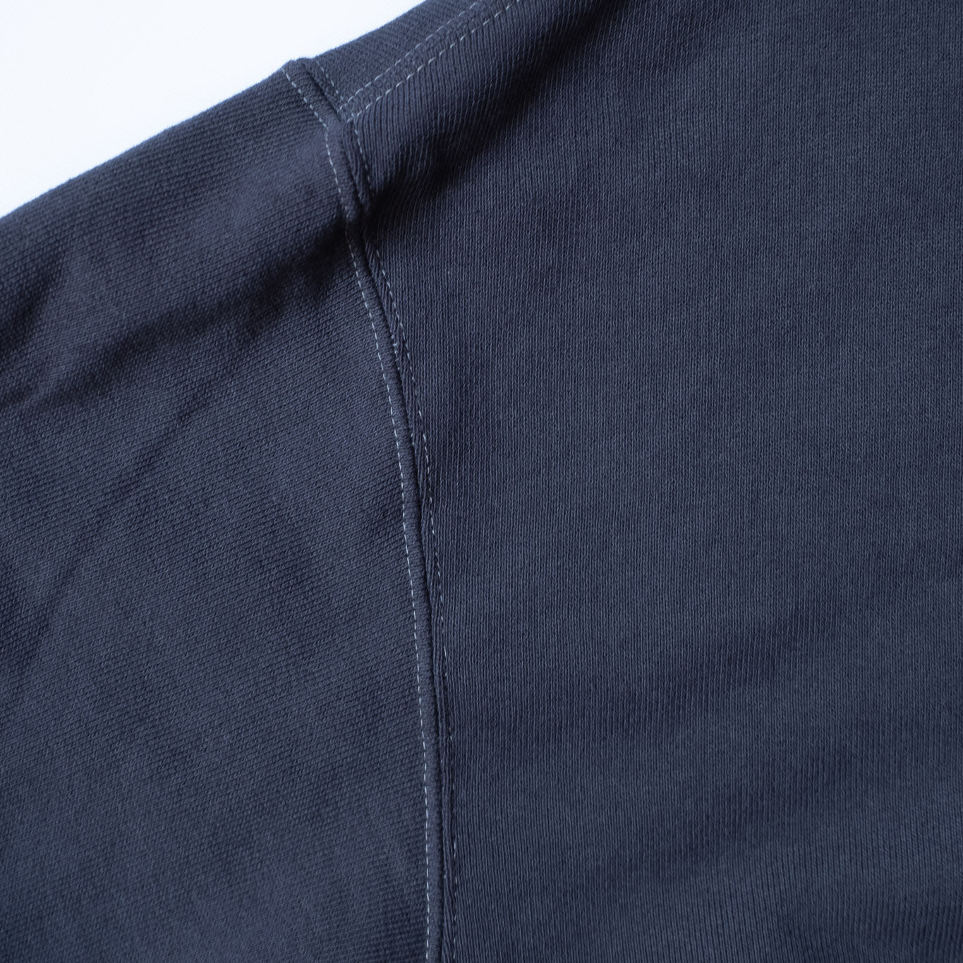 1027 CREW NECK SWEAT SHIRT HEATHER BLACK