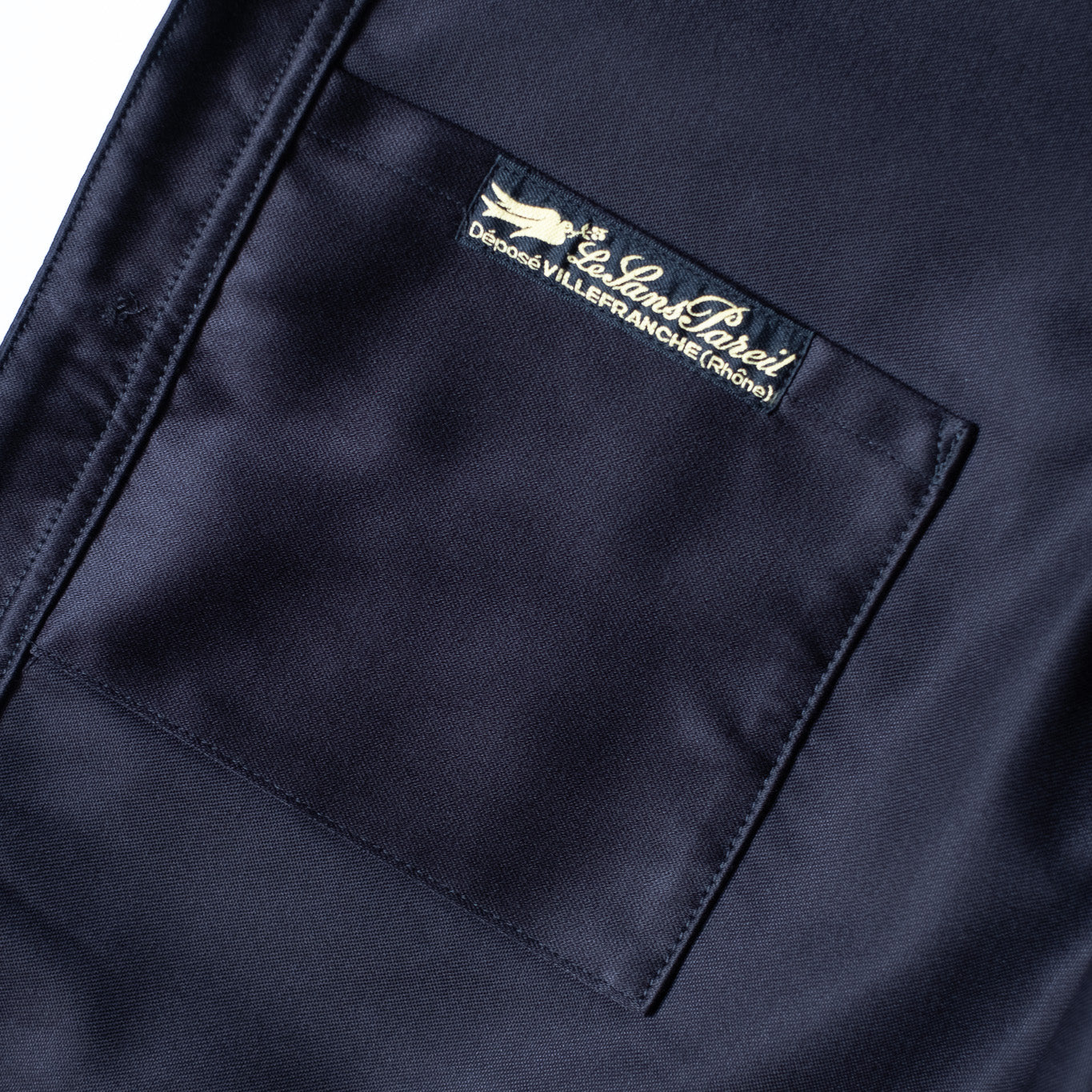 Le Sans Pareil COTTON MOLESKIN COVERALL BLACK