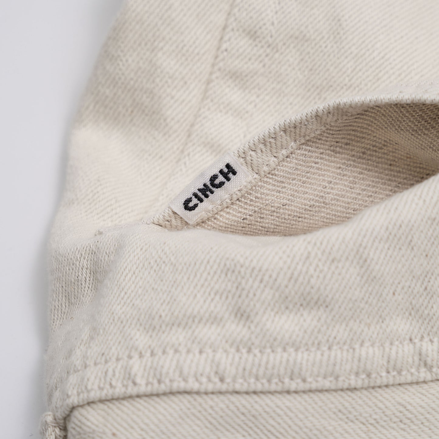 Oblada HEMP DENIM PANTS IVORY