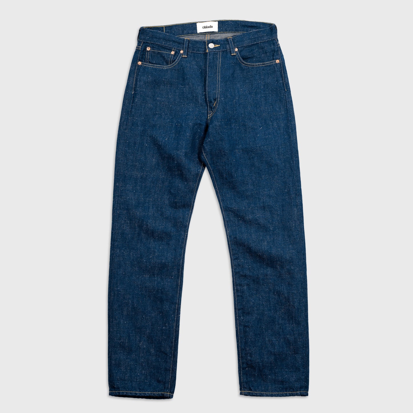 Oblada HEMP DENIM PANTS INDIGO