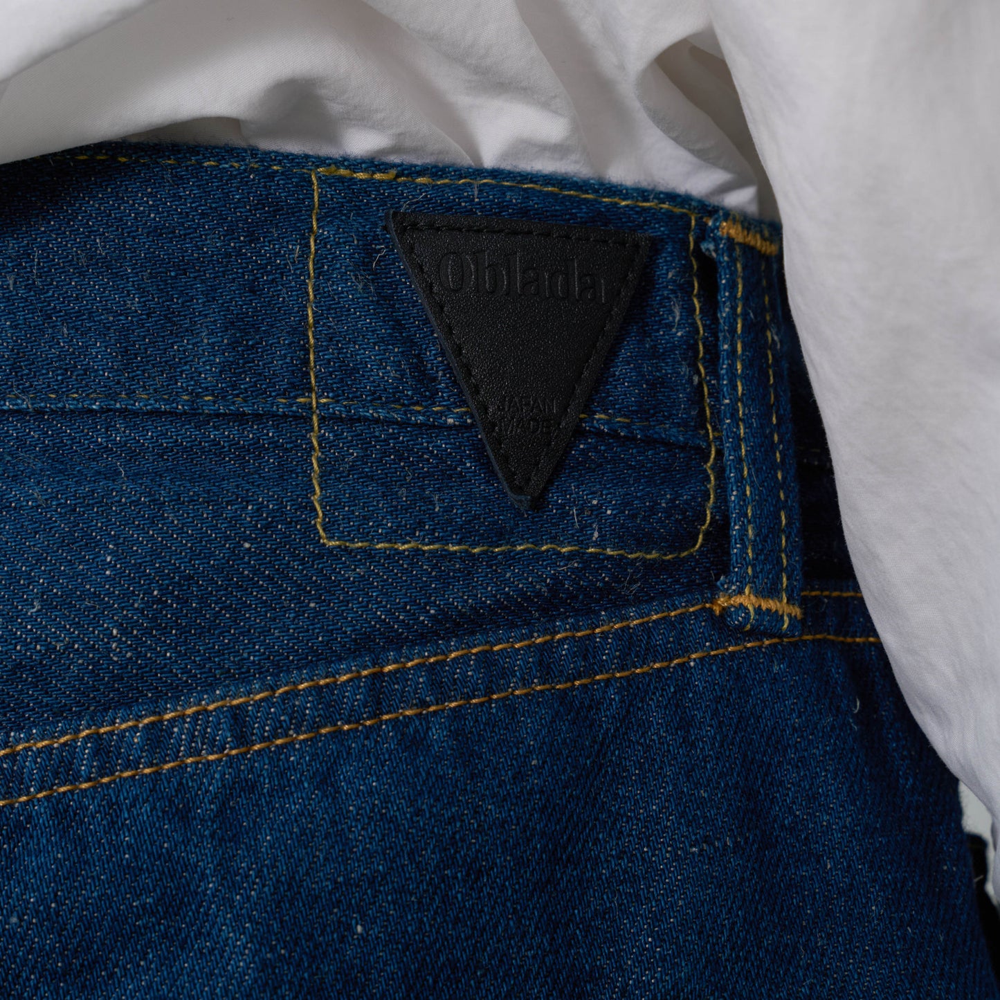Oblada HEMP DENIM PANTS INDIGO