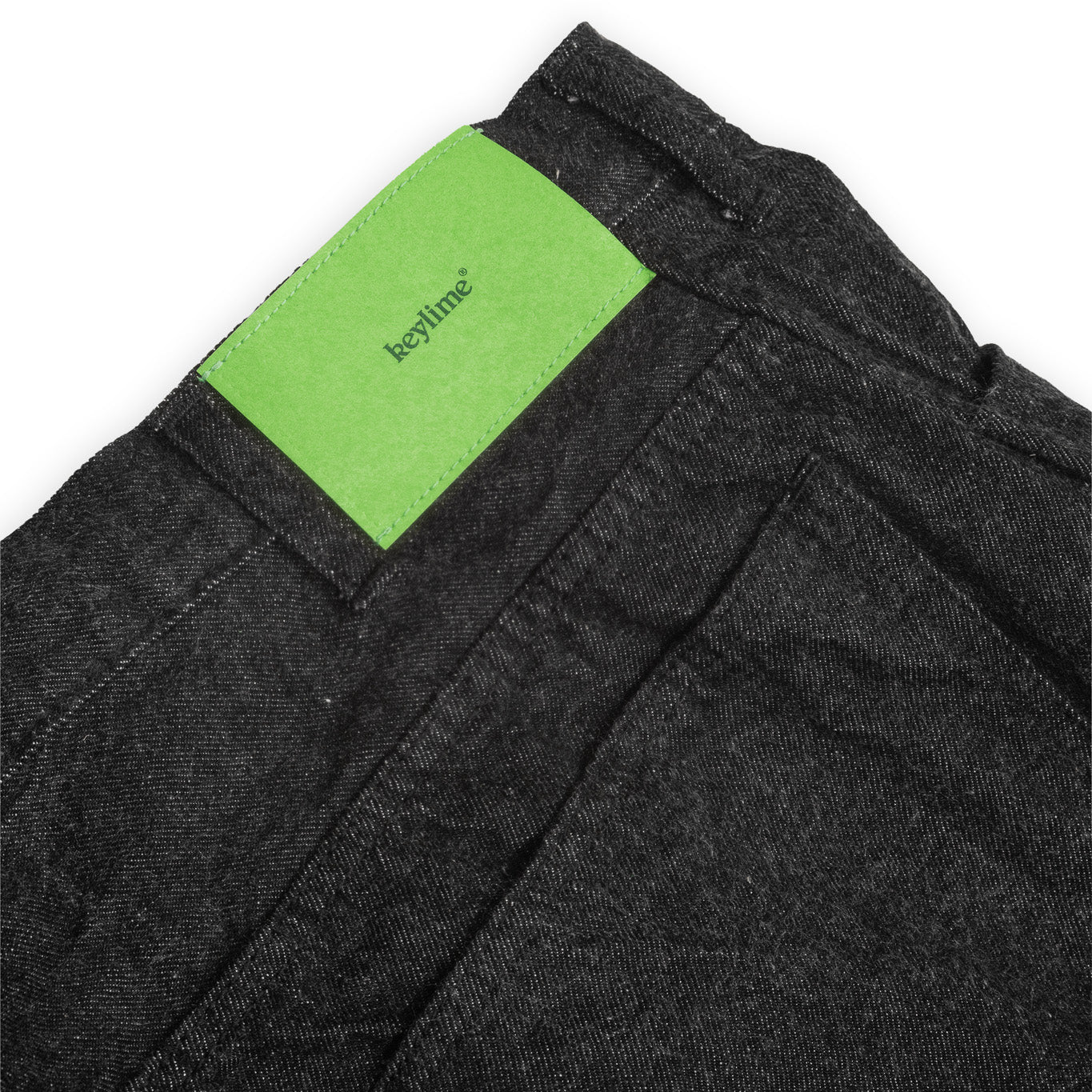 keylime DENIM PANTS BLACK