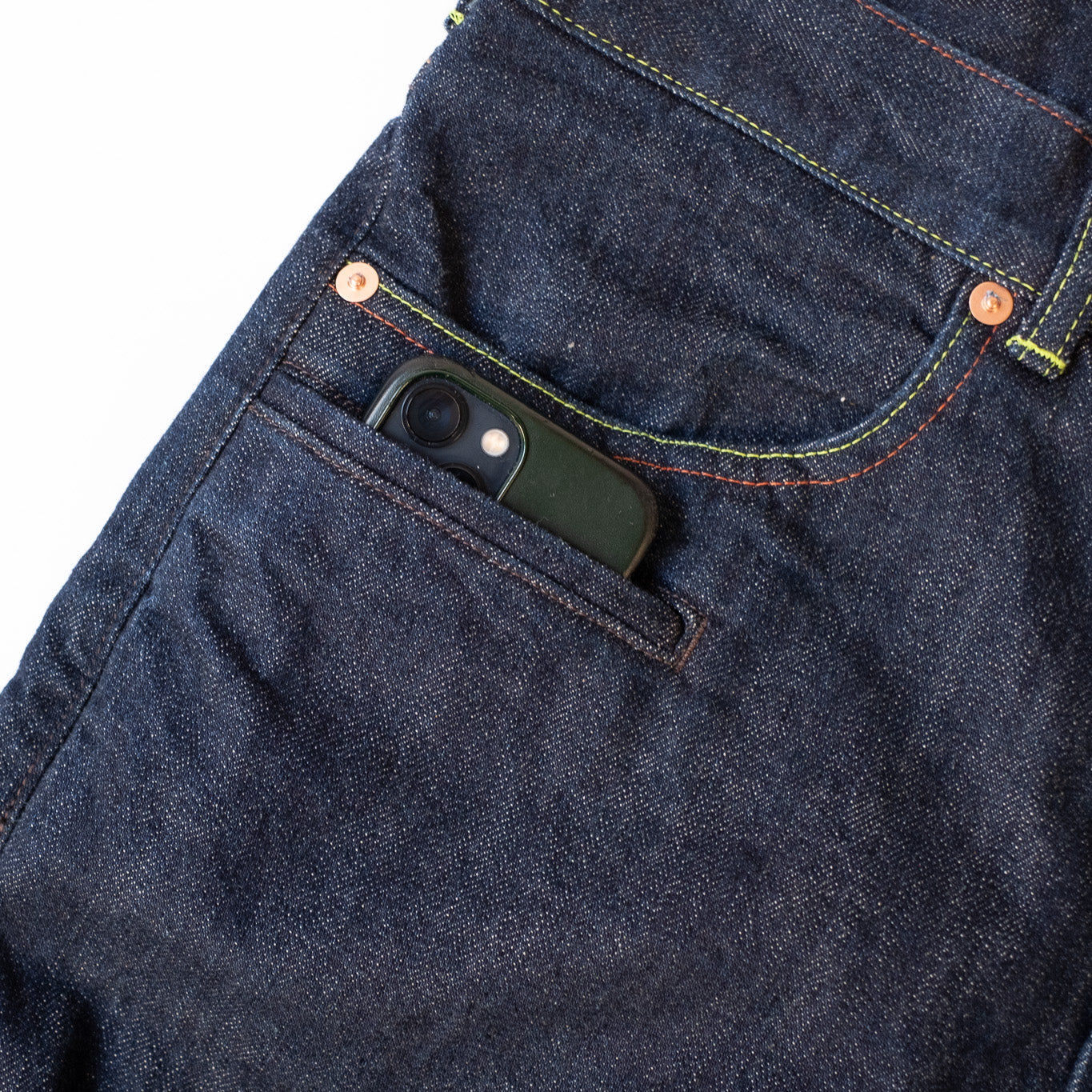 Branchworks x Yosuke Otsubo : Six pockets Made in Japan indigo Jeans