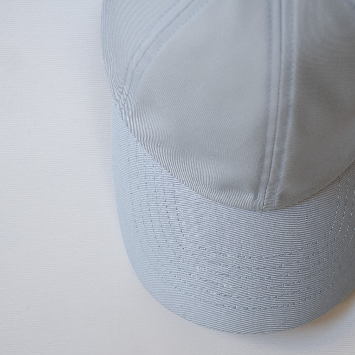 MATURE HA._MIL Trainer Cap / Water Proofed Cotton SAX BLUE