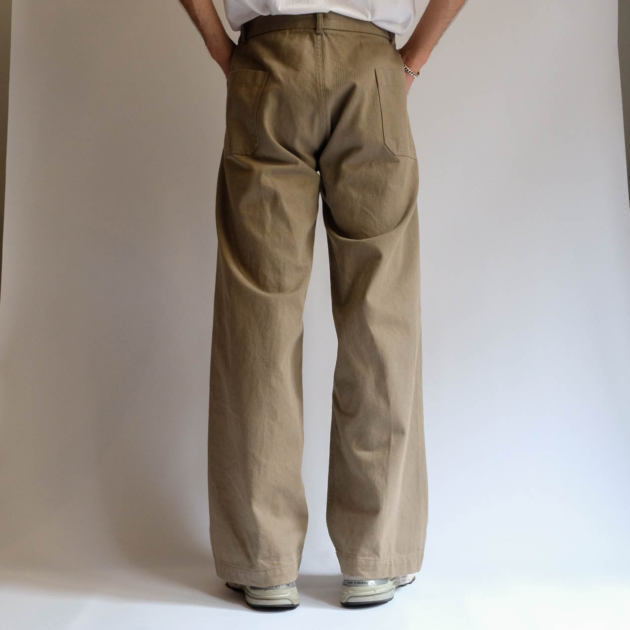 Dhal CHINO TROUSERS BEIGE
