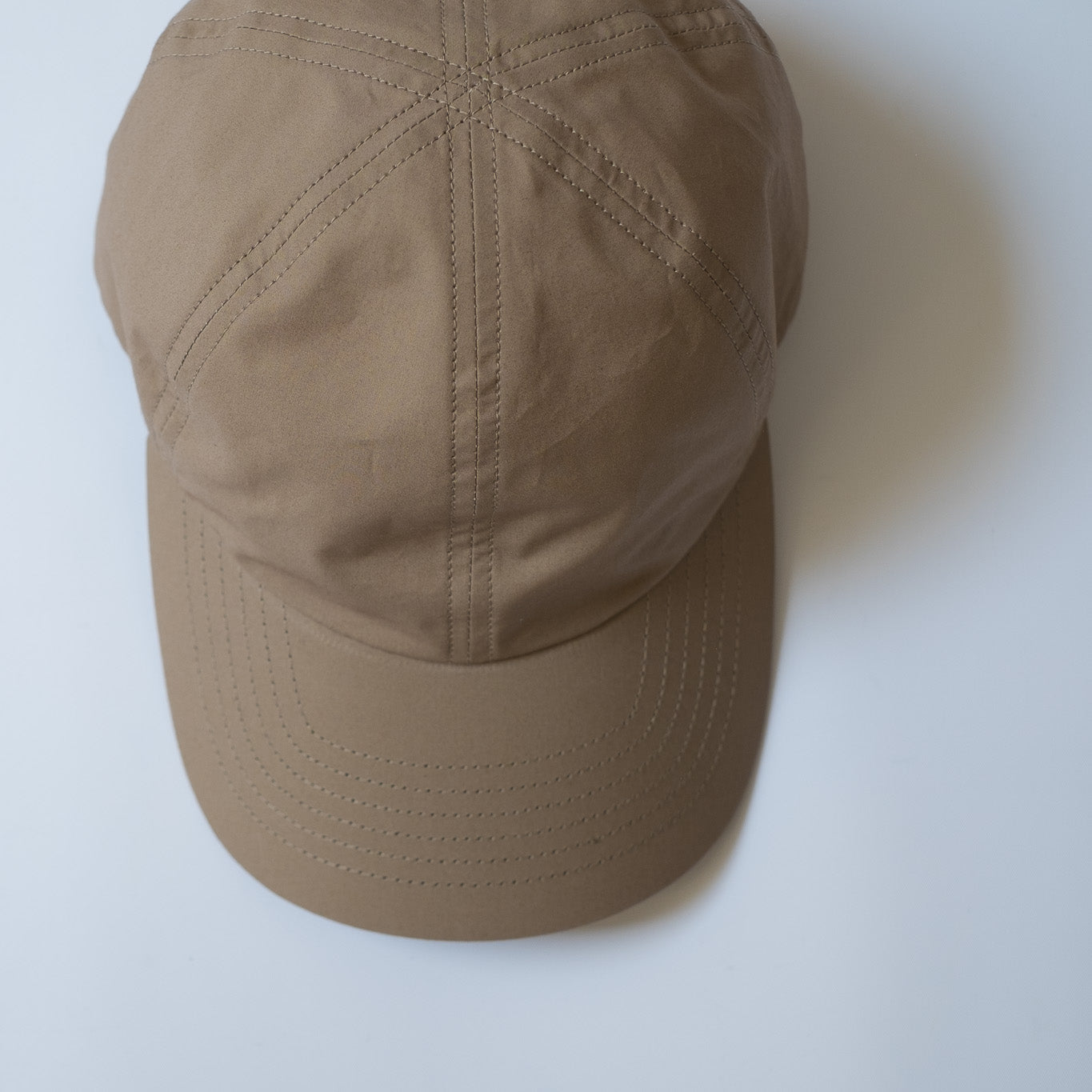 MATURE HA._MIL Trainer Cap / Cotton DARK BEIGE