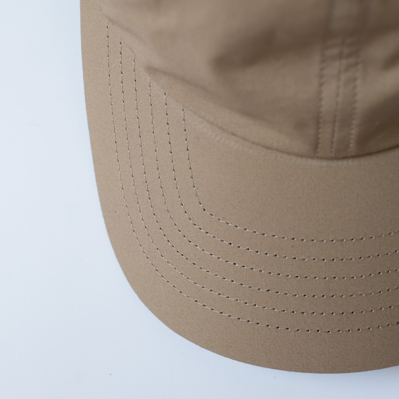 MATURE HA._MIL Trainer Cap / Cotton DARK BEIGE
