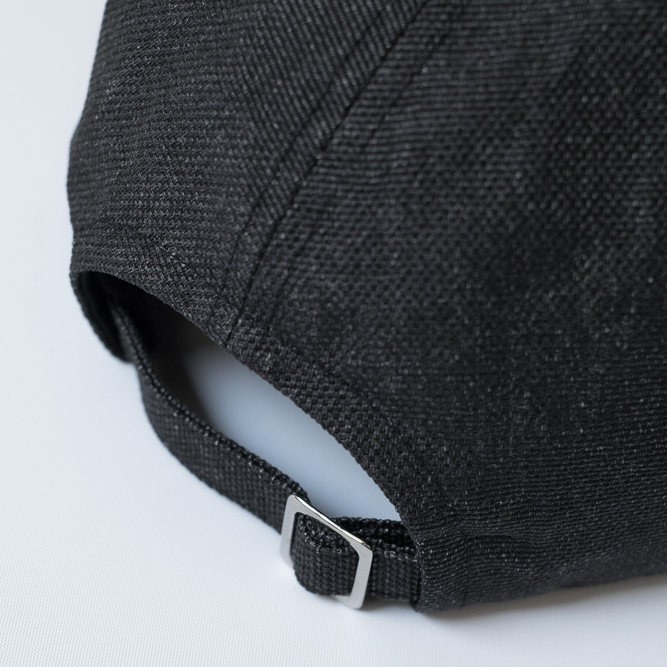 MATURE HA._MIL Trainer Cap / Washed Paper BLACK