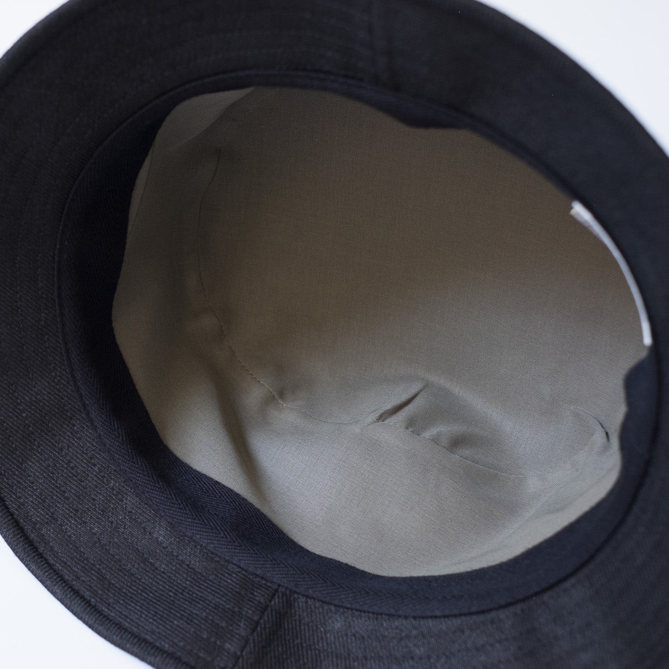 MATURE HA._MIL Linen Canvas Boonie Hat / BLACK