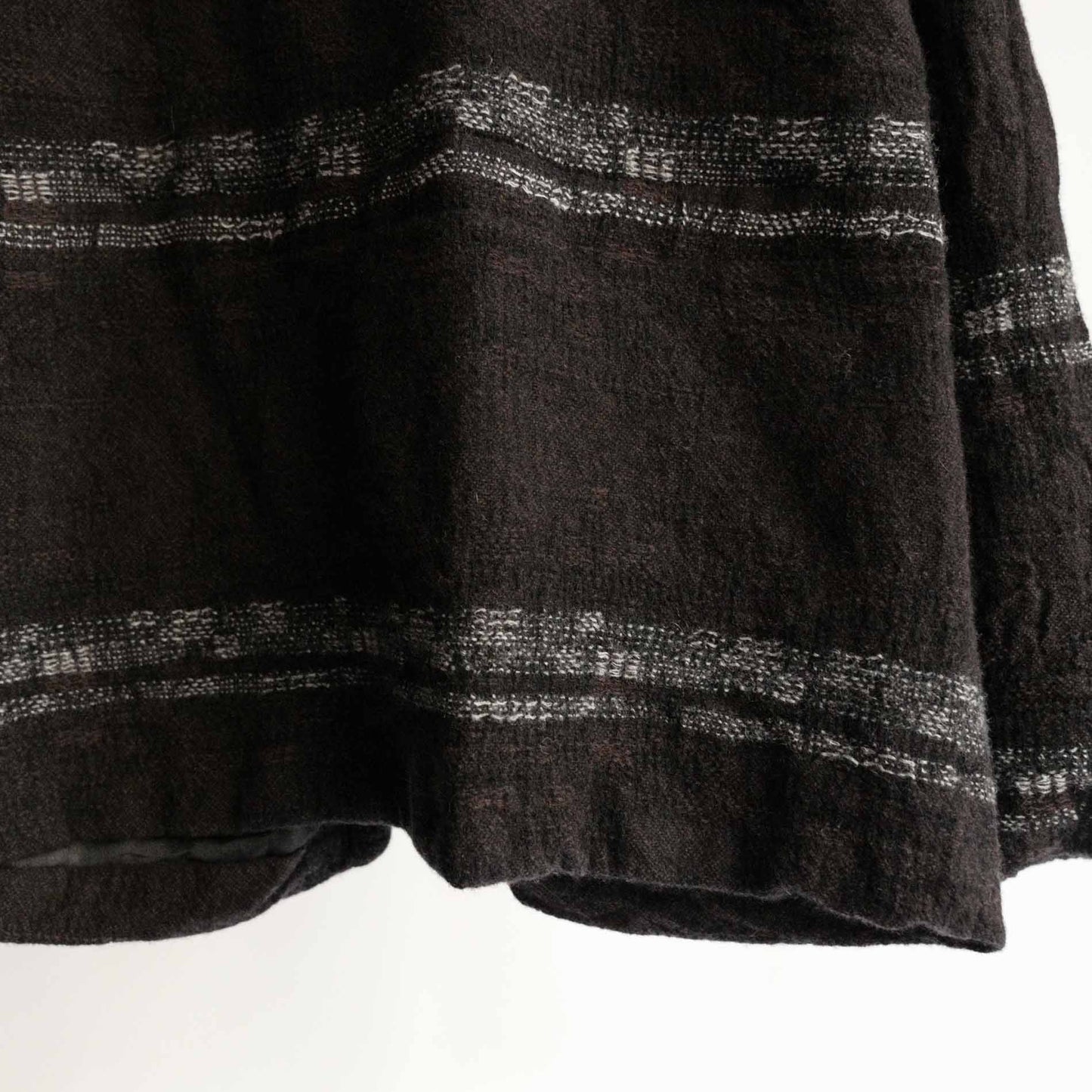 Dhal FULLING WOOL JACKET BLACK
