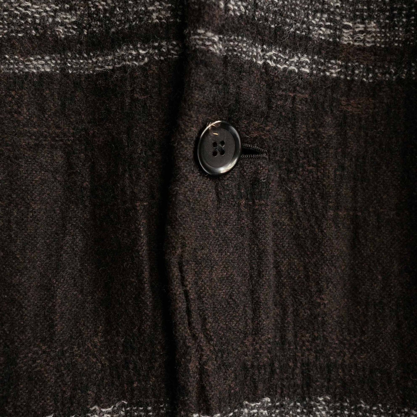 Dhal FULLING WOOL COAT BLACK