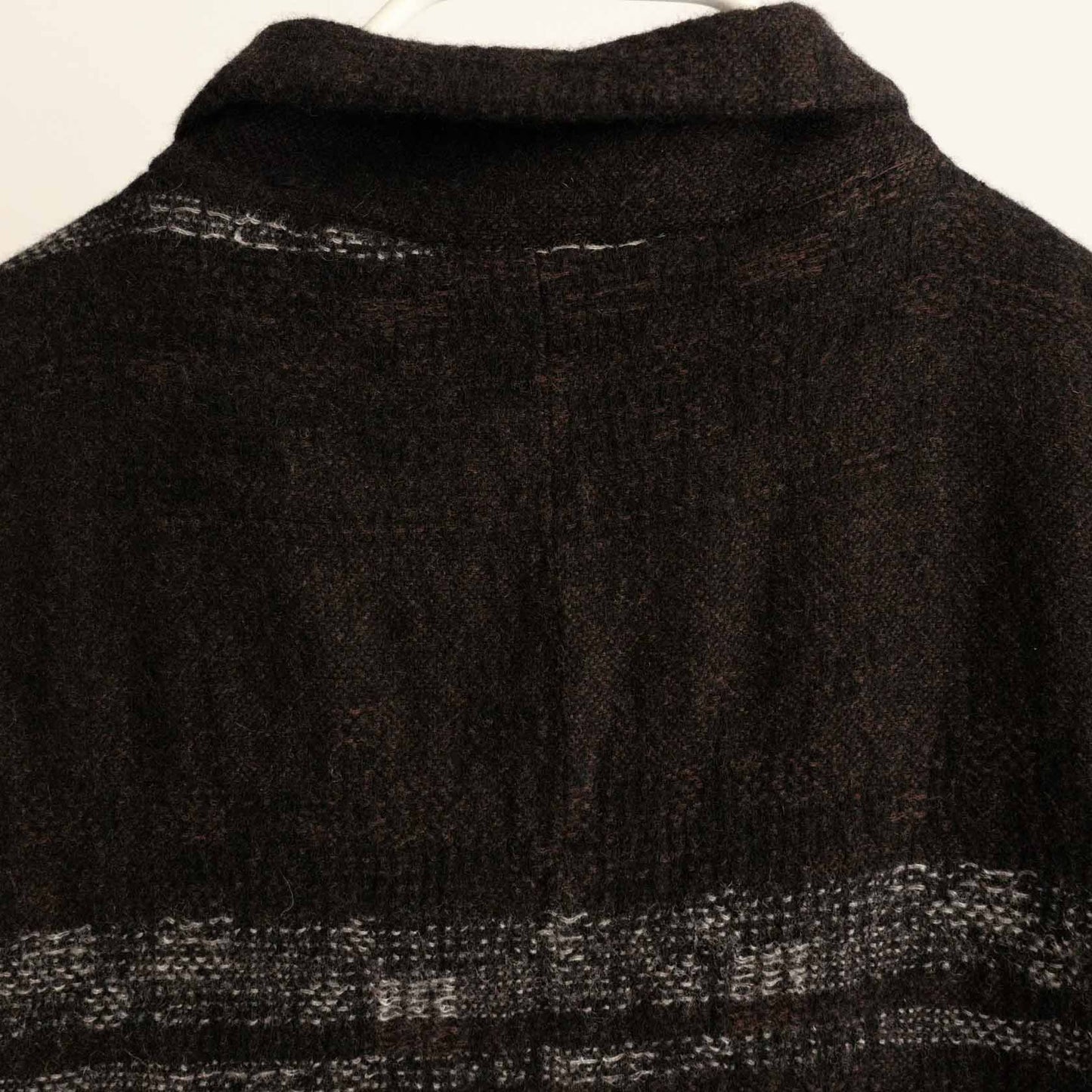 Dhal FULLING WOOL COAT BLACK