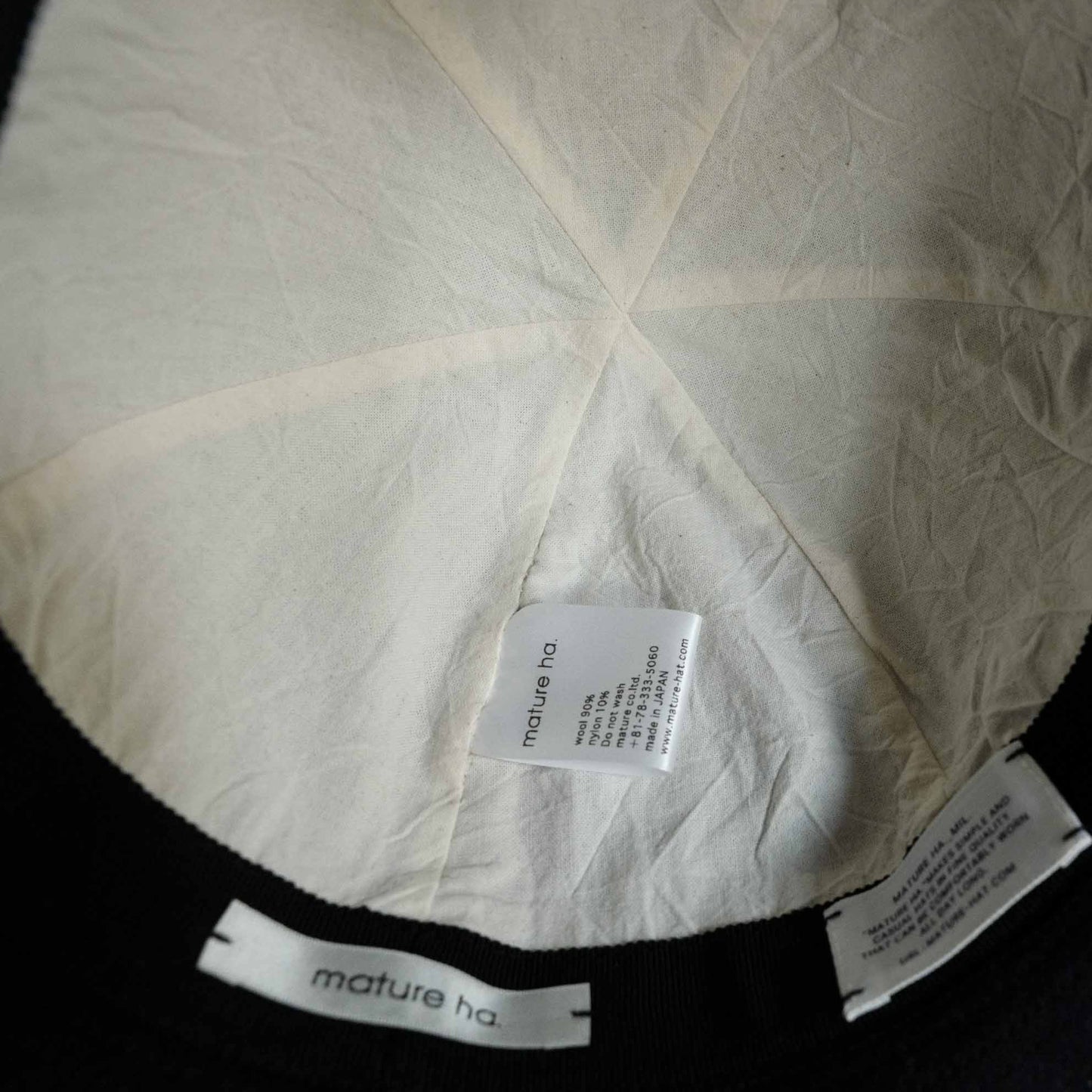 MATURE HA._MIL Melton Metro Hat / NAVY