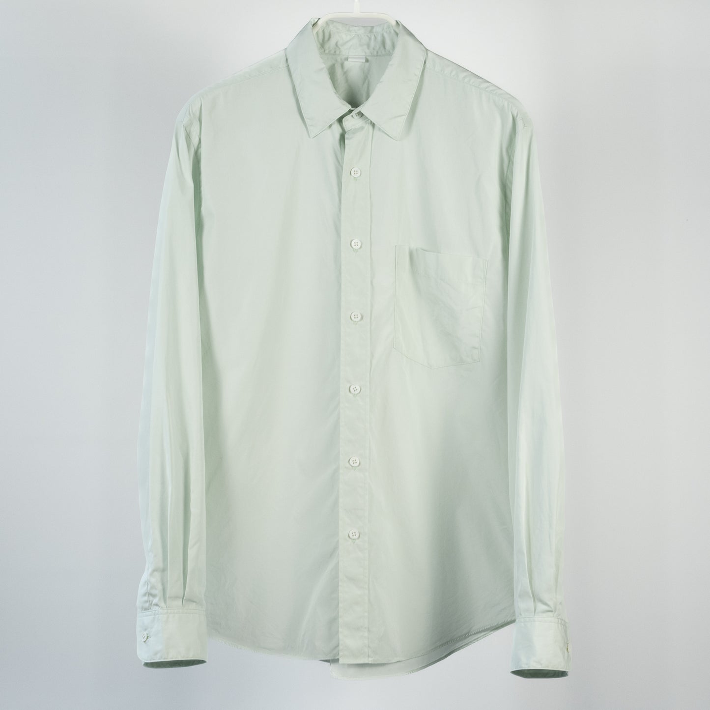 SH-P-01 NEW REGULAR COLLAR SHIRT LIGHT GREEN