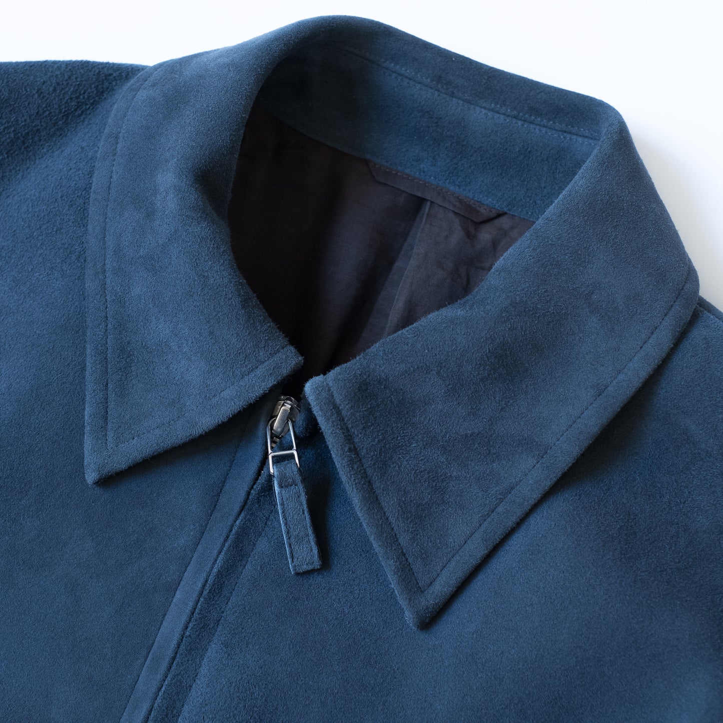 Cale SUEDE LEATHER JACKET NAVY