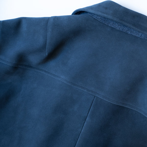 Cale SUEDE LEATHER JACKET NAVY