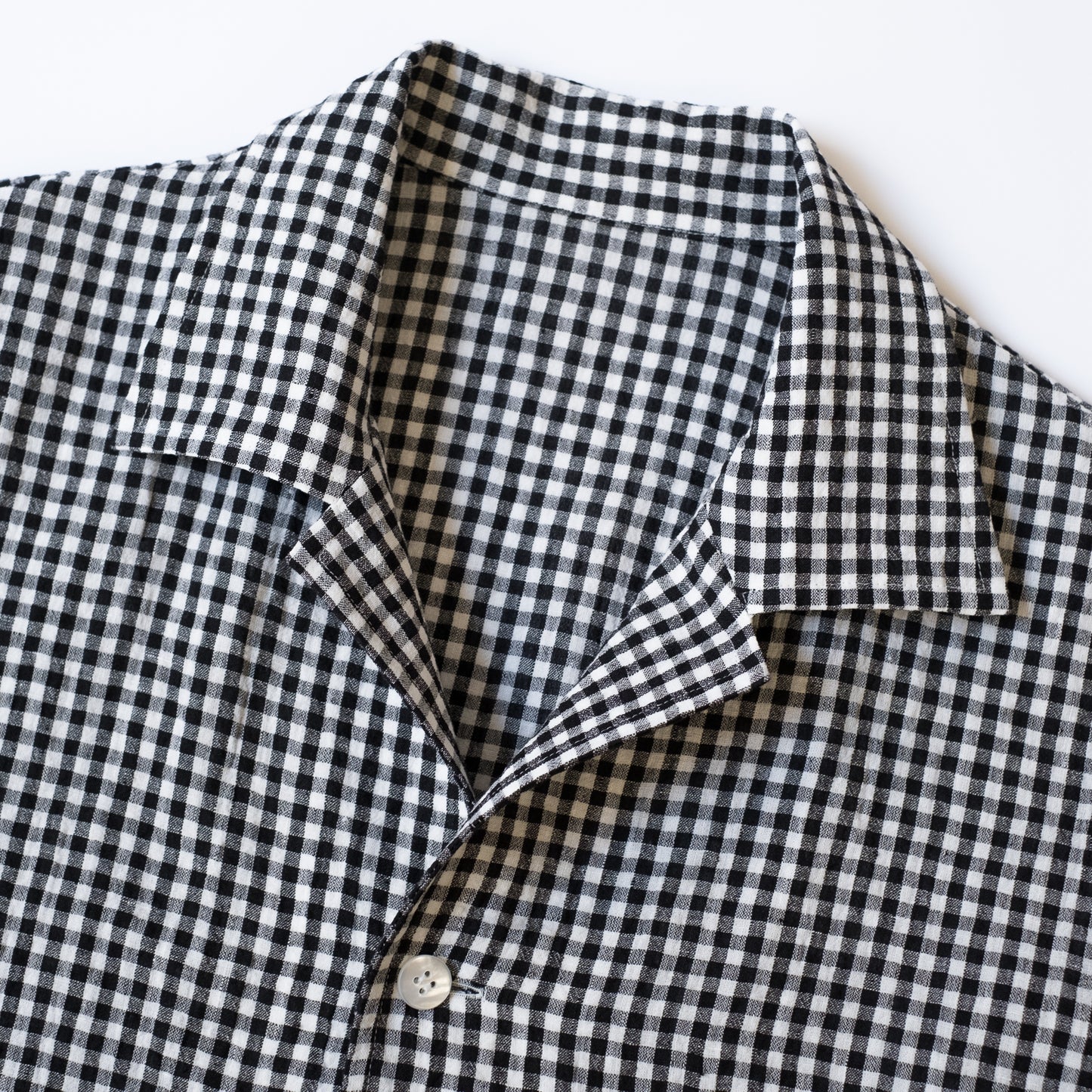 Cale WATER TWIST LINEN SHIRT JACKET BLACK