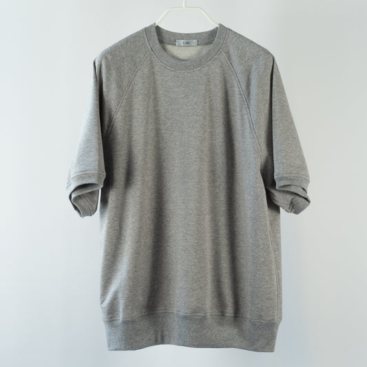Cale SHORT SLEEVE SWEAT SHIRT GREY