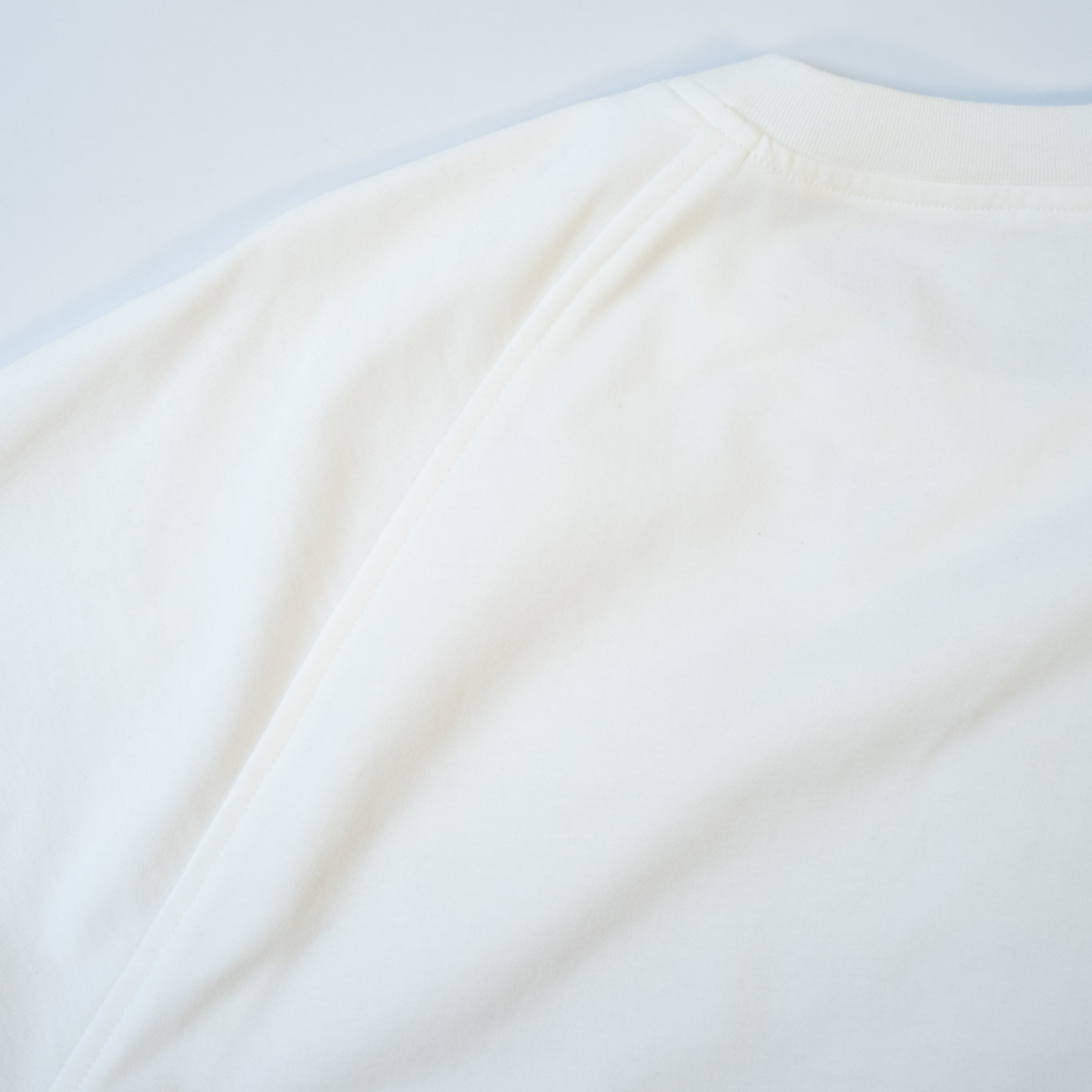 Cale SHORT SLEEVE SWEAT SHIRT WHITE