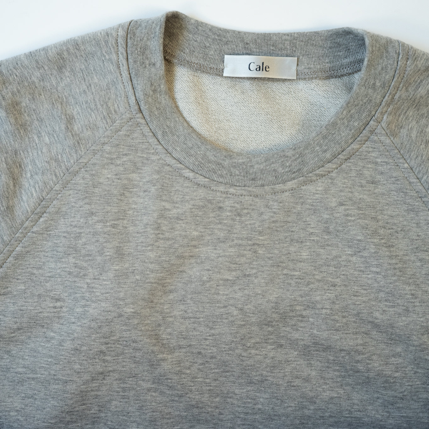 Cale SHORT SLEEVE SWEAT SHIRT GREY