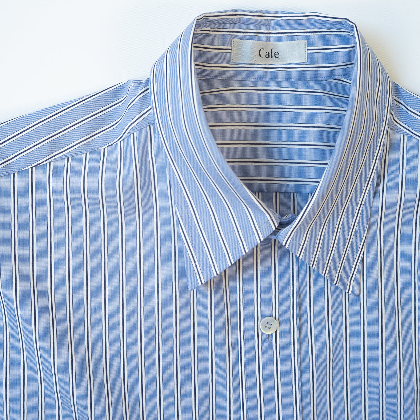 Cale STRIPED SHIRT BLUE