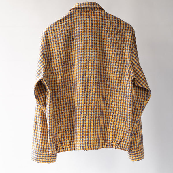 Dhal SILK CHECK DRIZZLER JACKET