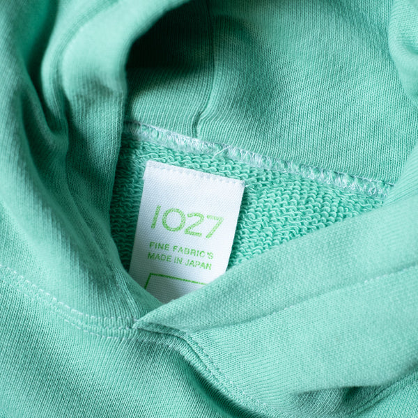 1027 HOODED PULLOVER MINT GREEN