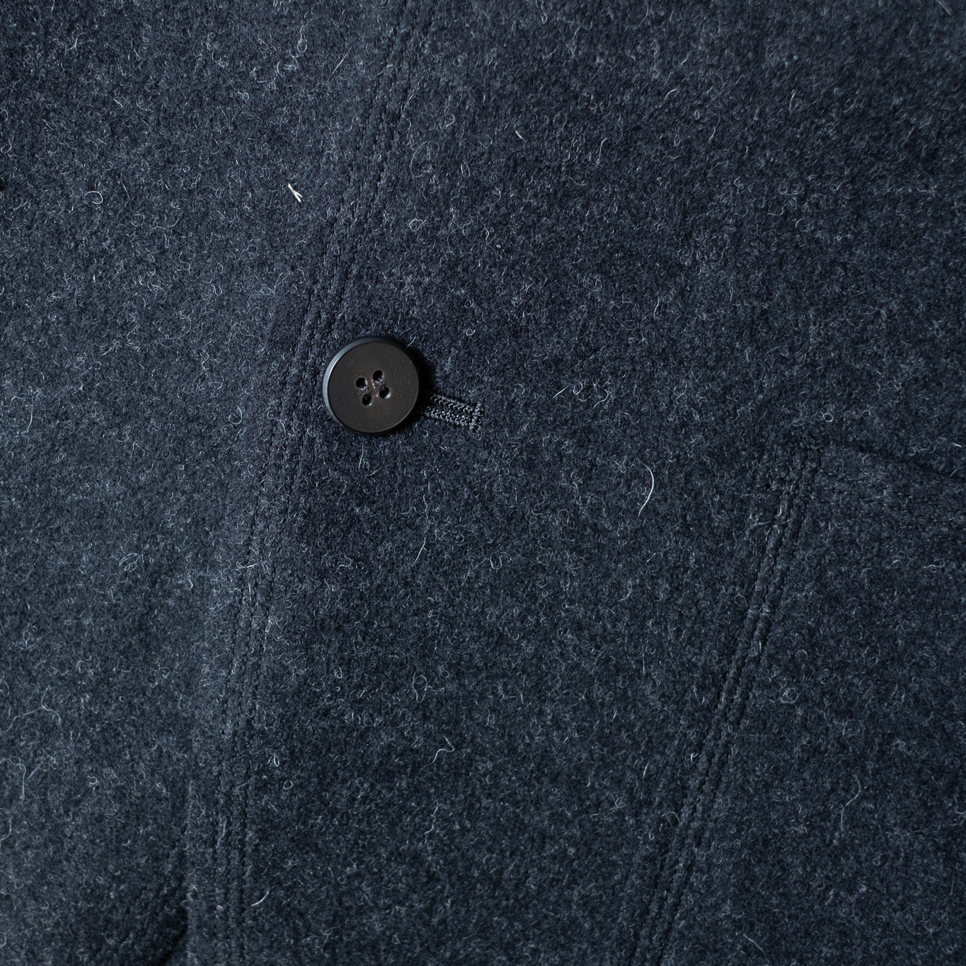 Cale WOOL FELT JERSEY JACKET GRAY