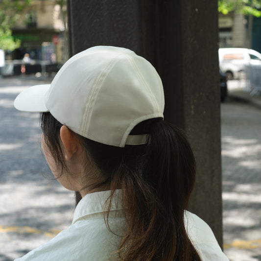 MATURE HA._MIL Trainer Cap / Water Proofed Cotton IVORY