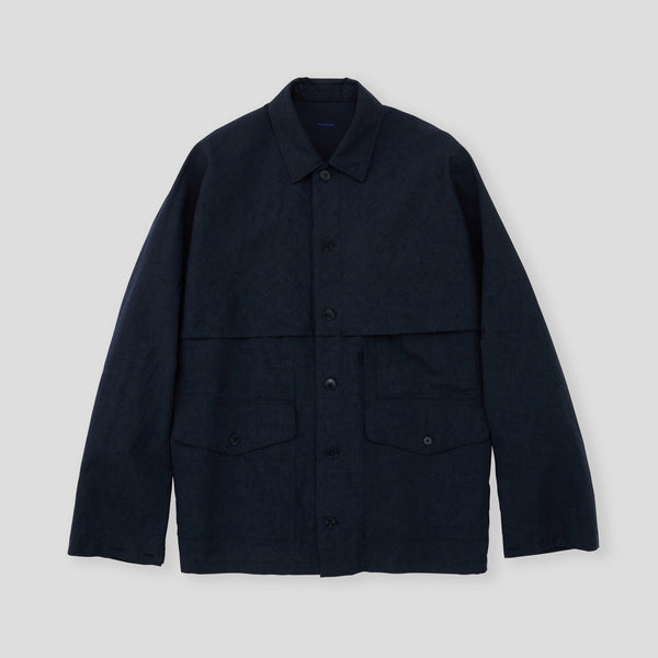 SH-FLSN-024 HEATHER NAVY WOOL