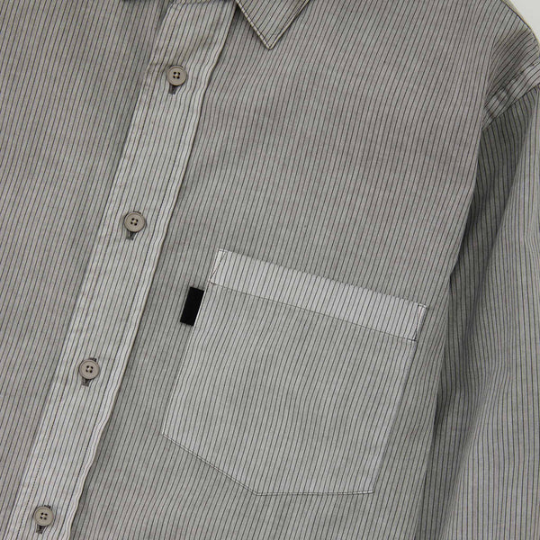 SH-GMBT-005 GREY STRIPE (Garment Dye)