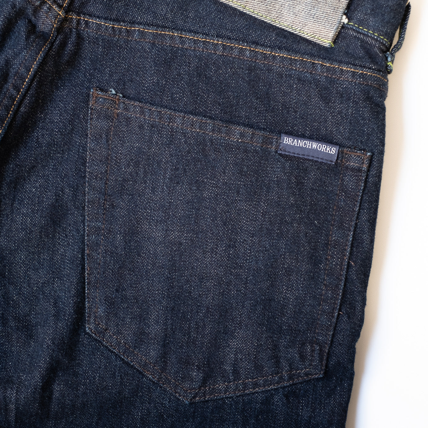 Branchworks x Yosuke Otsubo : Six pockets Made in Japan indigo Jeans