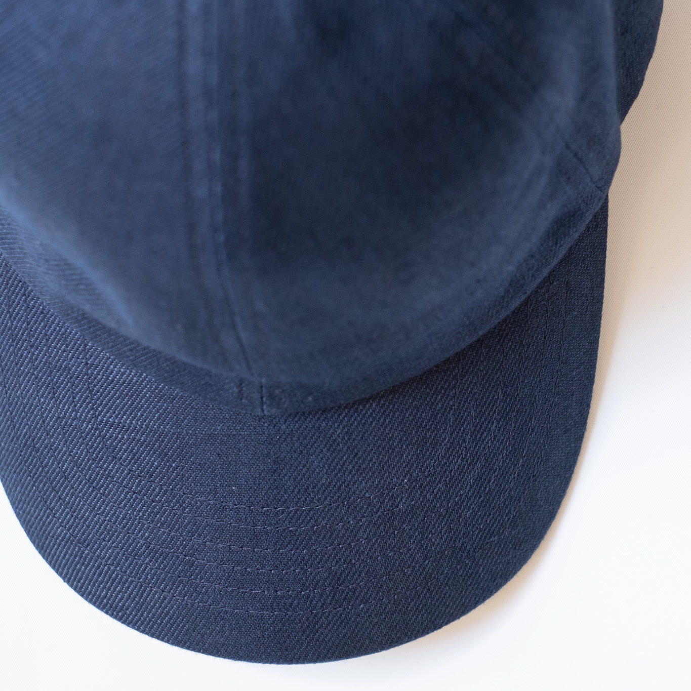 MATURE HA._MIL Trainer Cap / Linen NAVY