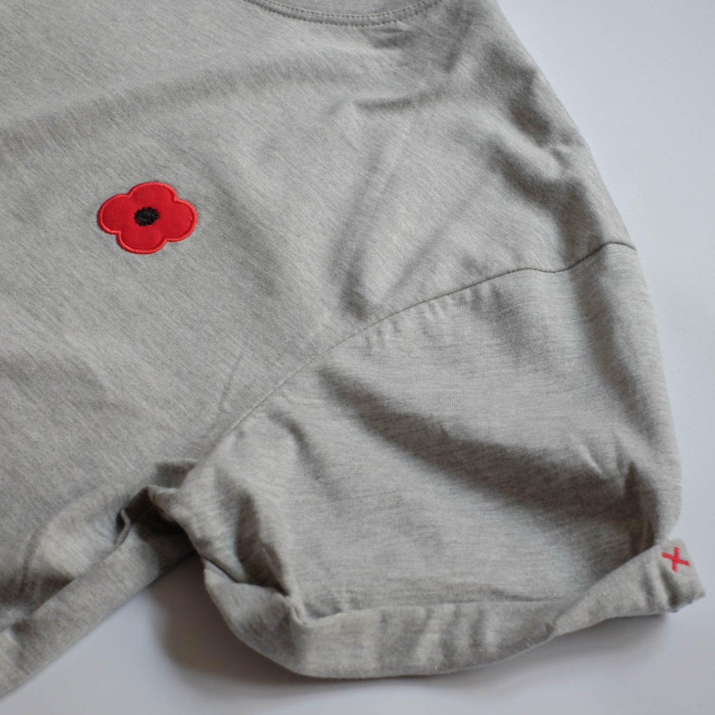 Monsieur Coquelicot T-SHIRT GREY