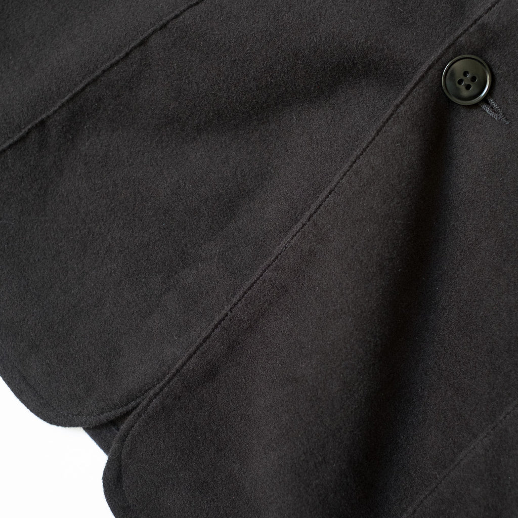 COMOLI MOLESKIN JACKET BLACK – PARKSLABELSTORE