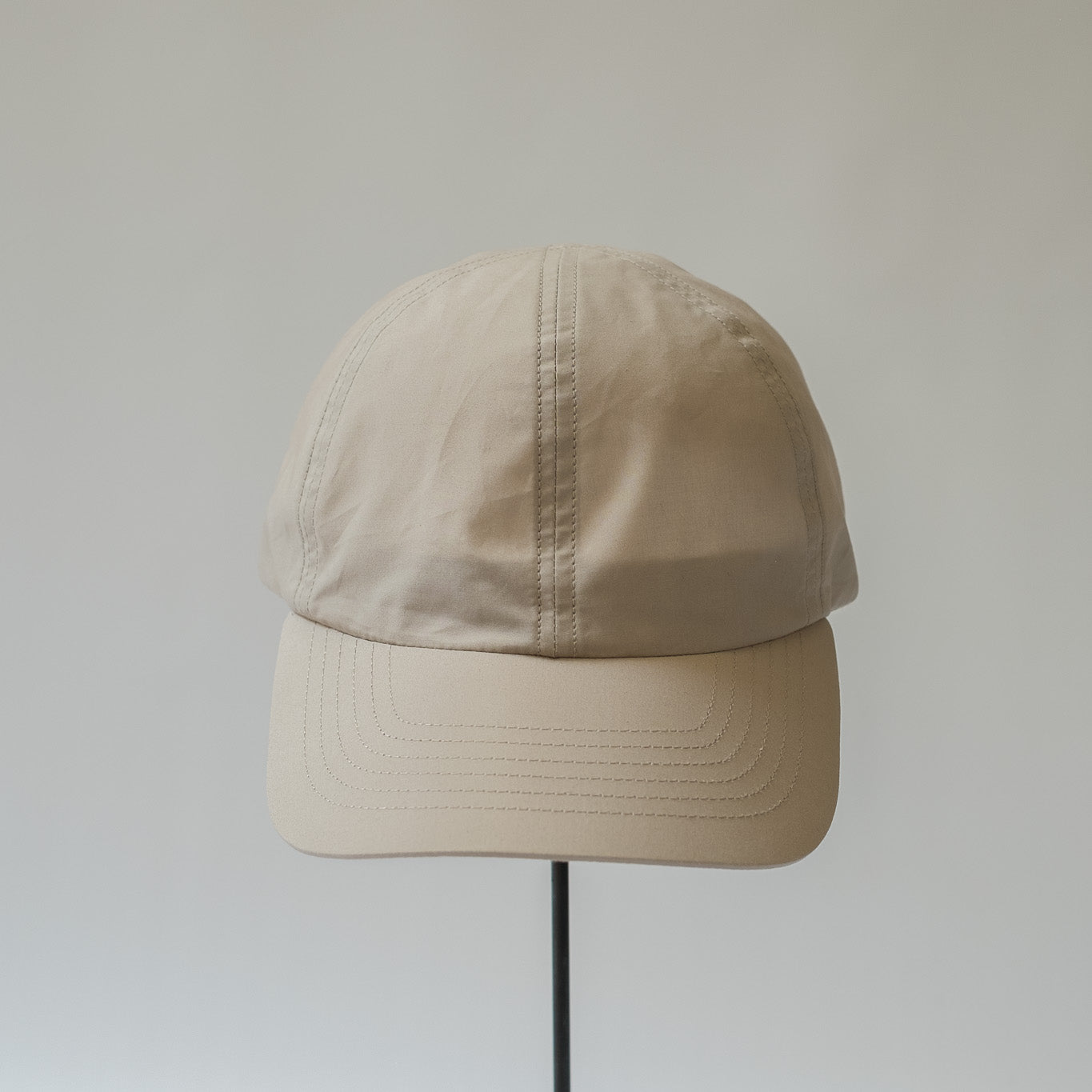 MATURE HA._MIL Trainer Cap / Cotton LIGHT BEIGE