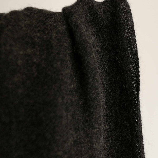 LOCALLY CASHMERE SCARF CHARCOAL