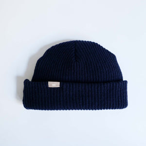 LOCALLY CASHMERE KNIT CAP NAVY